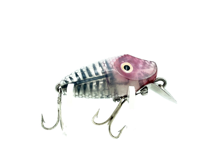 Heddon Midgit Digit River Runt Spook 9020, XRS Silver Shore Color