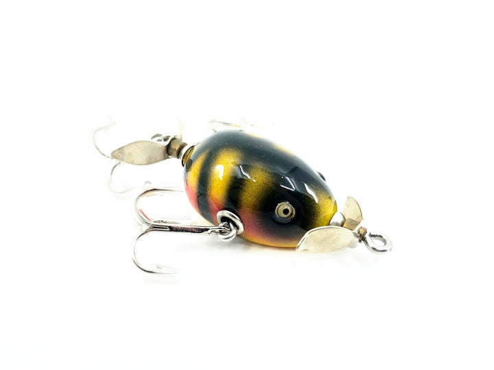 Musky Dan (XXX Lures) Baby Kent Frog, Bar Perch Color