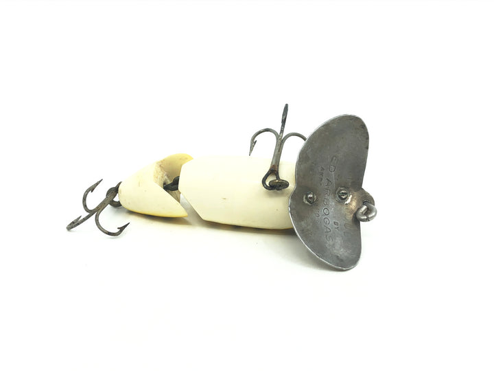 Arbogast Jointed Jitterbug, Frog/White Belly Color