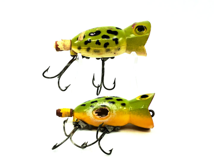 Arbogast Hula Popper Combo, Early Bug Eyed Model