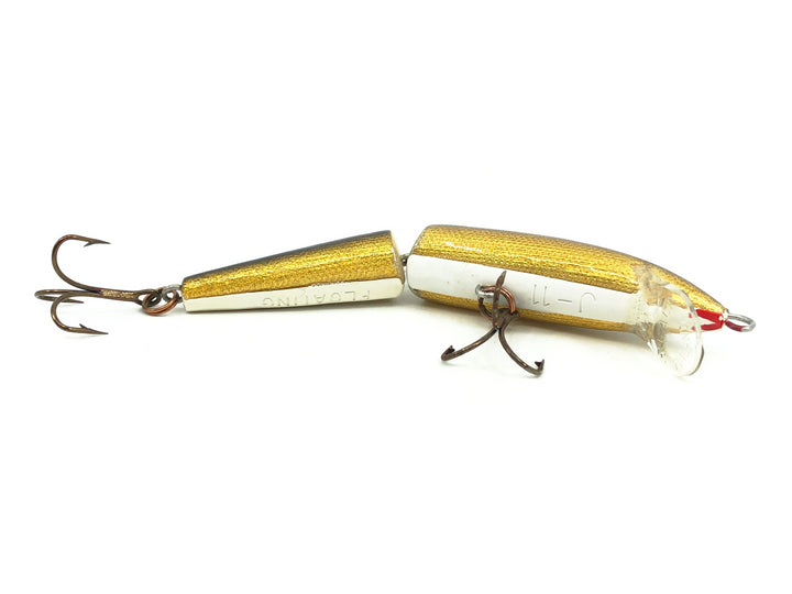 Rapala Jointed Floating Minnow J-11, G Gold Color