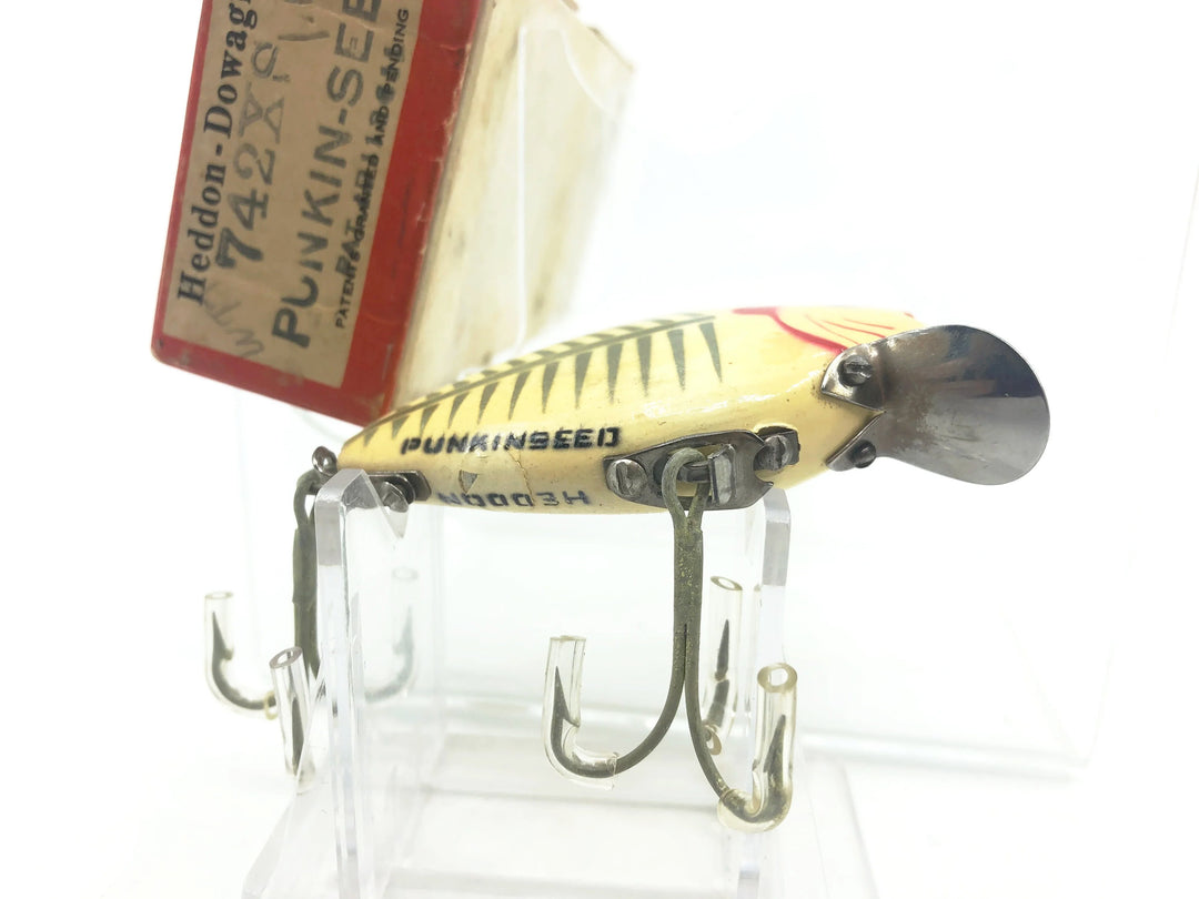 Heddon Punkinseed 740, XS White Shore Color w/Box