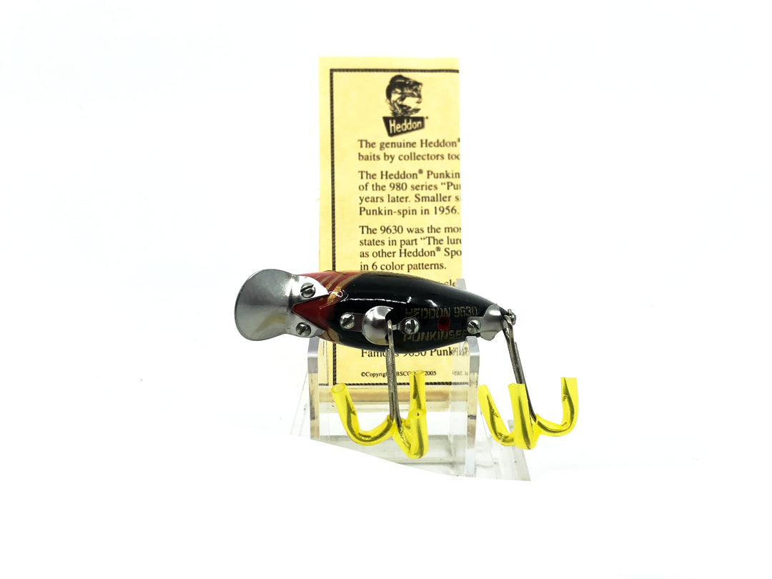 Heddon 9630 2nd Punkinseed X9630 BKRHG Black/Red Head/Gold Gill Color New in Box