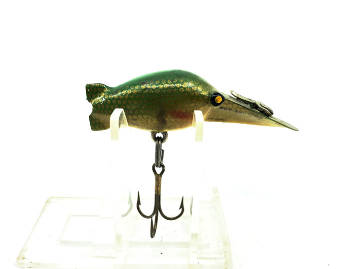 Luhr-Jensen Hot Shot M3, Gold Scale/Green Back Color