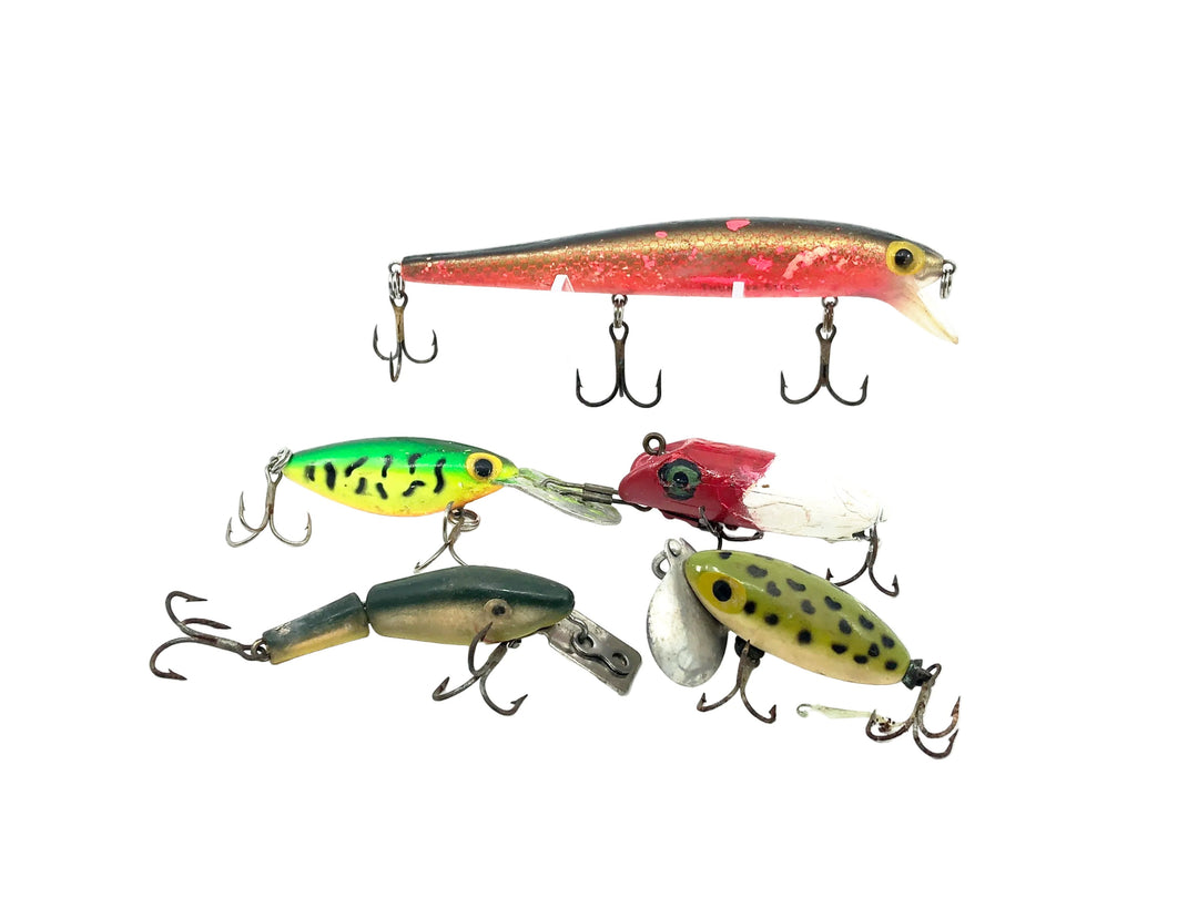 Iconic Baits 5 Pack, Storm/South Bend/L & S/Arbogast