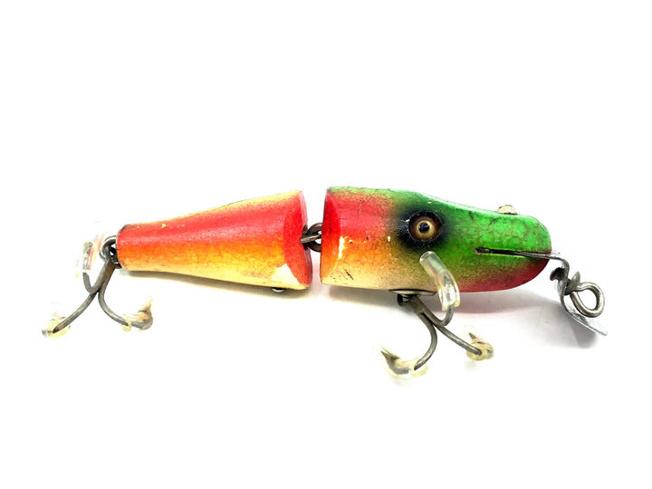Vintage Creek Chub 2700 Baby Jointed Pikie, 2731 Rainbow Fire Color