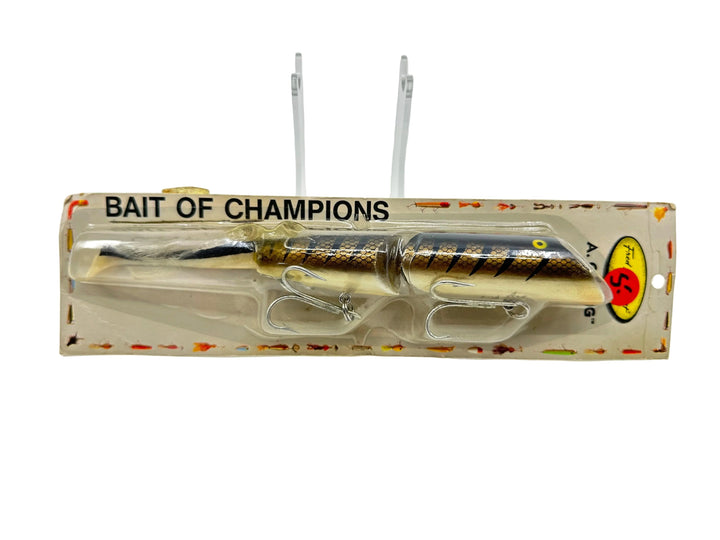 Fred Arbogast A.C Plug Wag Tail, Tennessee Shad Color on Card