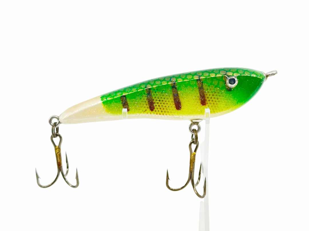 Gray Ghost Jr. Musky Glide Bait, Perch Color