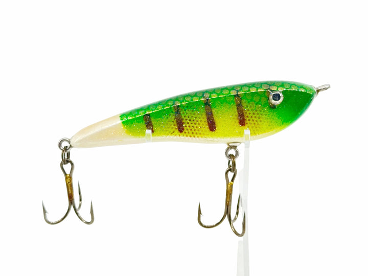 Gray Ghost Jr. Musky Glide Bait, Perch Color
