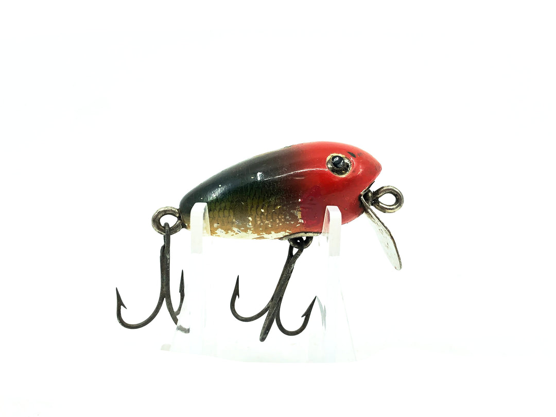 Shakespeare Grumpy, GPR Green Perch/Red Head Color