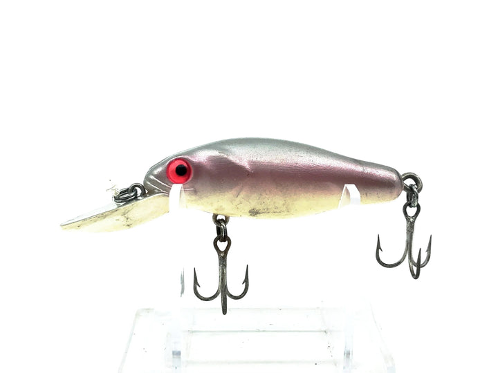 Bomber Smilin Minno 36A, #40 Silver Shad Minnow Color w/Solid Color Lip
