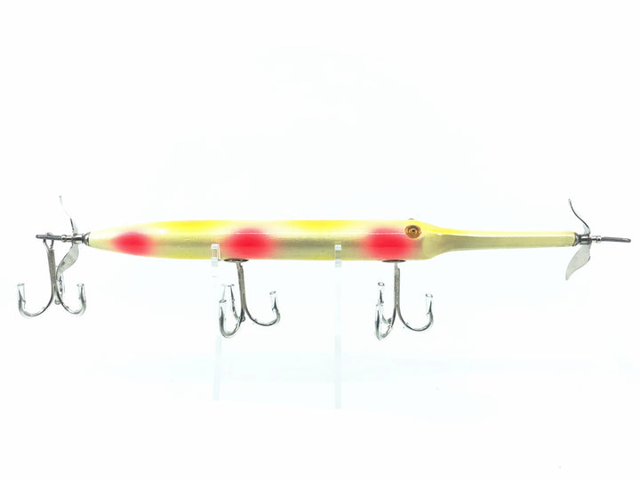 Musky Dan (XXX Lures) Husky Gar 8", Pearl Color