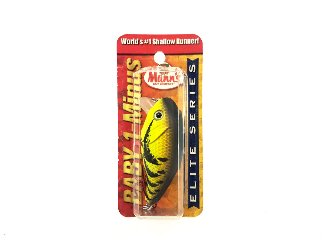 Mann's Elite Baby 1- Minus, Winter Craw Color on Card