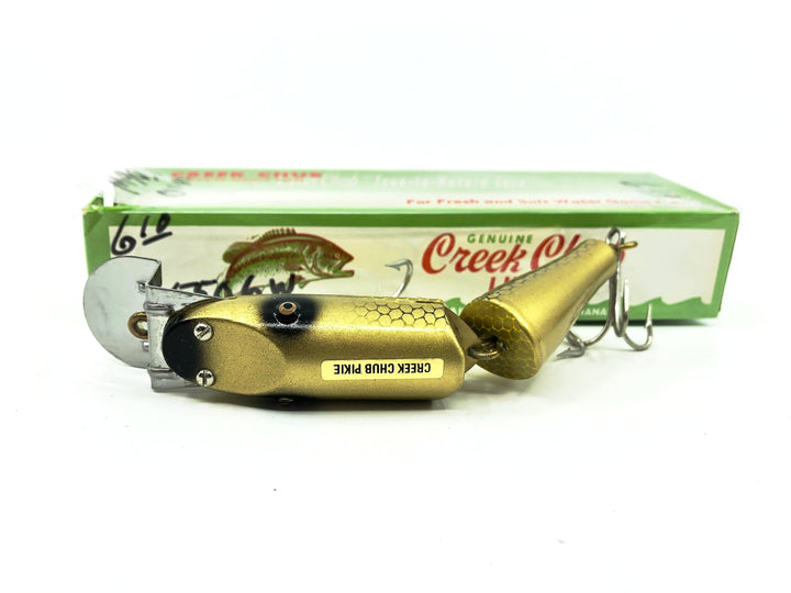 Creek Chub Jointed Snook Pikie 5500, Gold Scale Color 5506 with Box-Tough Special Order