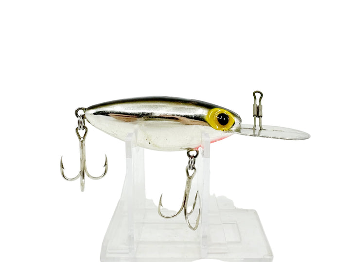 Storm Thin Fin Hot 'N Tot AH140, #140 Metallic Silver/Black Back/Red Throat Color