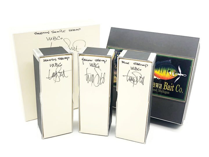 Macatawa Bait Co. Shrimp Salesman Sample Box