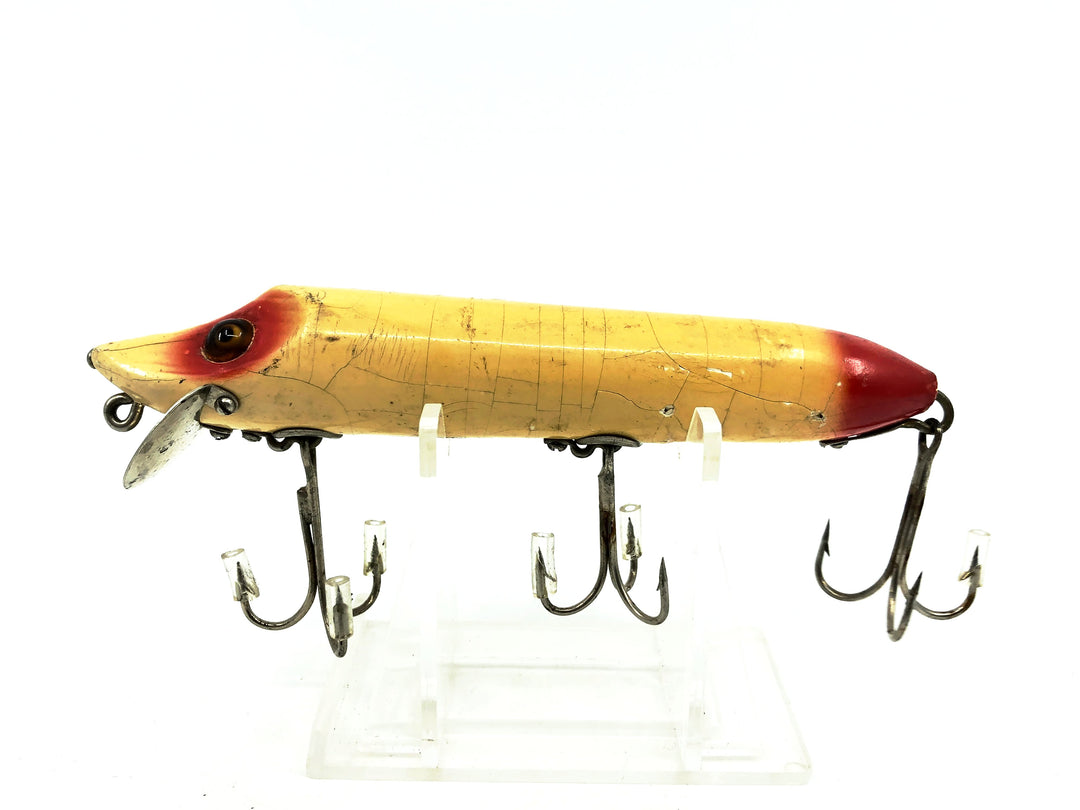 Heddon<span>&nbsp;</span>Vamp, RET White/Red Eye &amp; Tail Color, L-Rig Hardware