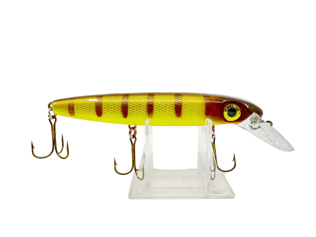 Joe Bucher Tackle Co. Buchertail Depth Raider 6", Chartreuse Pikey Color