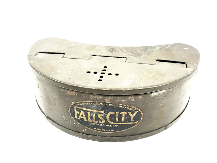 Falls City Metal Belt Bait Box