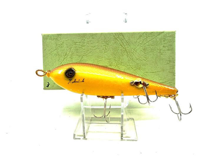 Megatech Japan 4 Hook Lure, Gold Scale Color w/Box-Signed