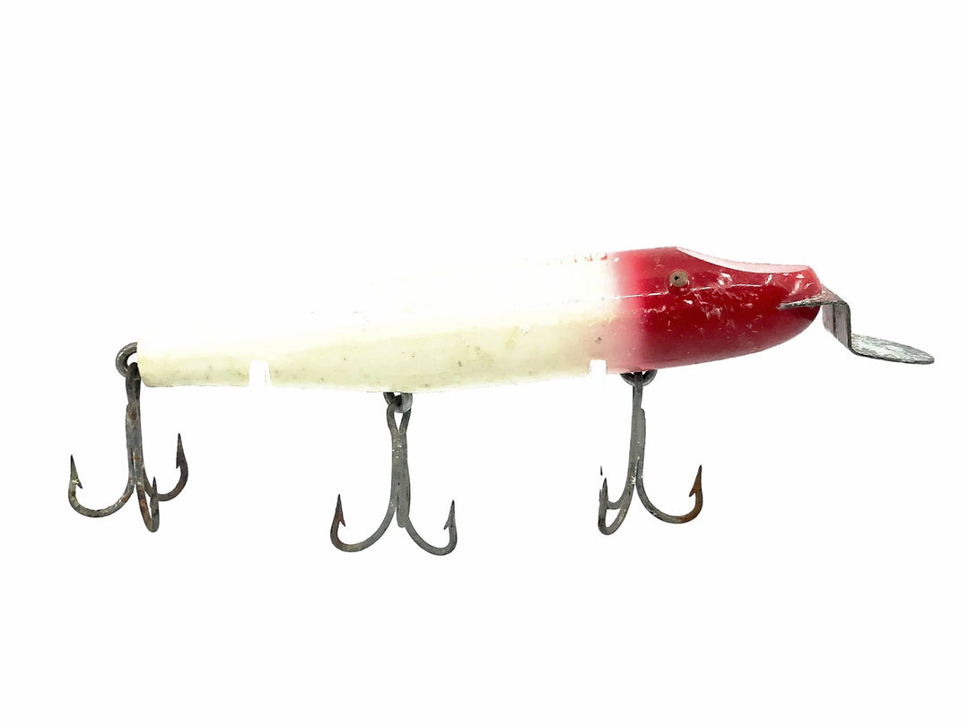 Creek Chub Husky Pikie 2300, Red Head/White Color