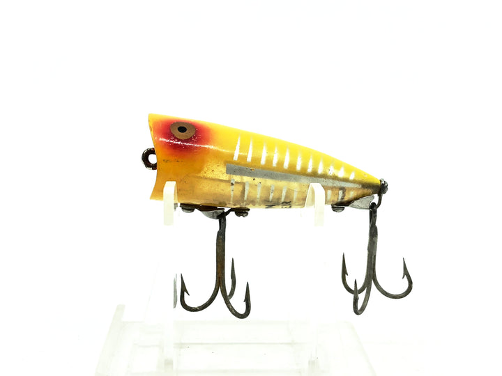 Heddon Chugger Spook Jr. 9520, XRY Yellow Shore Minnow Color