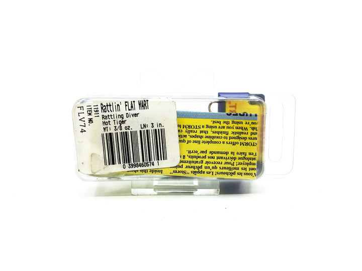 Storm Rattlin' Flat Wart FLV74 Firetiger Color w/Box