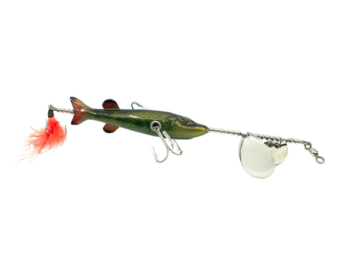 Musky Dan (XXX Lures) Esox Three Hook Spinner Lure Lure, Musky Color
