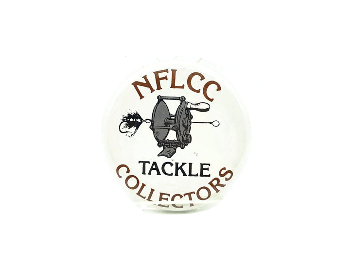NFLCC Tackle Collectors 1990 Hendryx Trout Reel Button