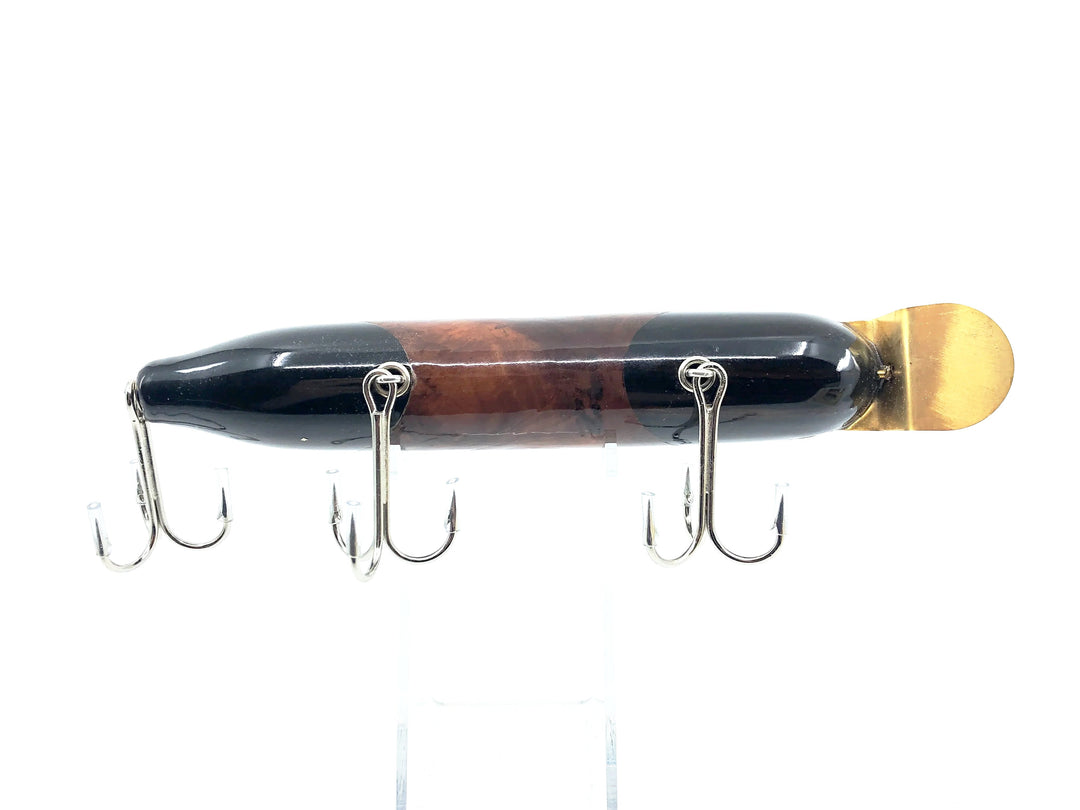 Musky Dan (XXX Lures) Husky Pikie, Ebony & Mallee Burl Color with COA