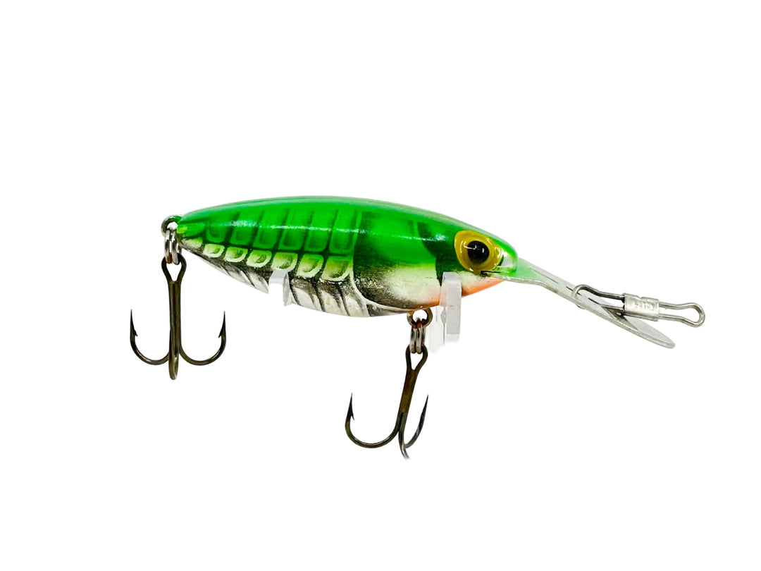 Storm Thin Fin Rattle Tot RH121, #121 Metallic Hot Green Crayfish Color