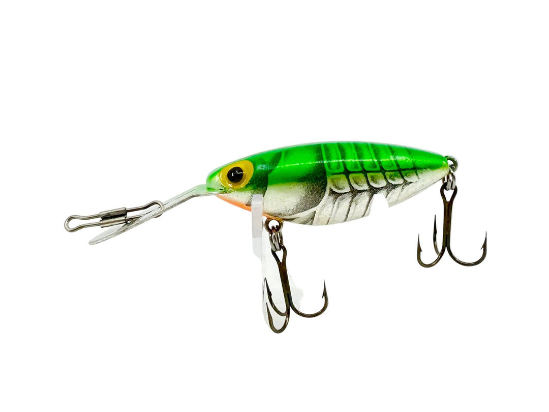 Storm Thin Fin Rattle Tot RH121, #121 Metallic Hot Green Crayfish Color