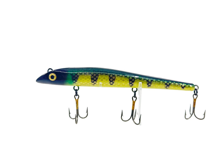 Musky Mania Shallow Burt 9", #02 Perch Color