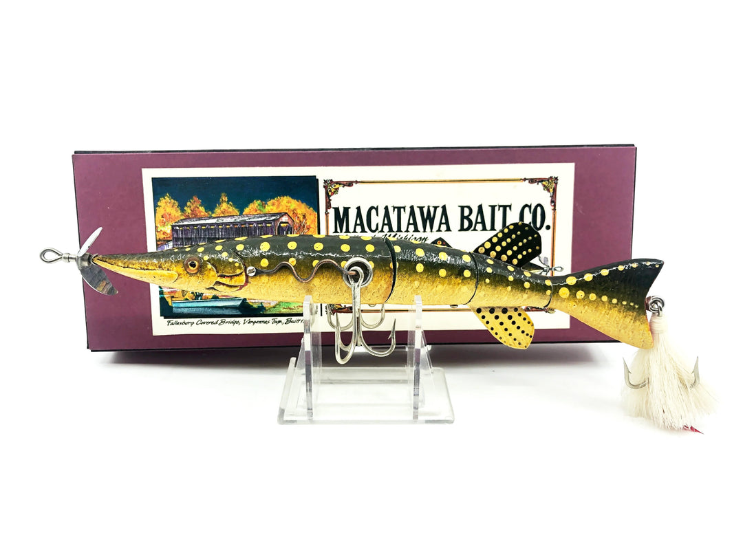 Macatawa Bait Co. Jointed Articulated Northern Pike w/Box