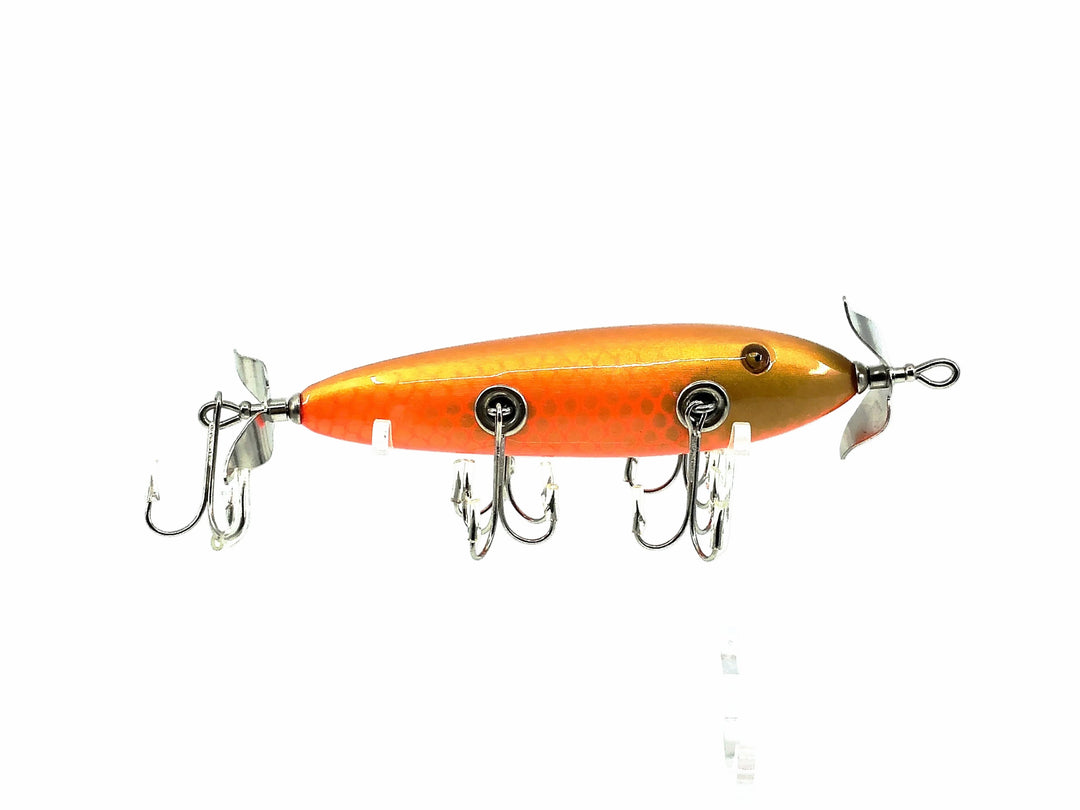 Musky Dan (XXX Lures) 5 Hook Minnow, Goldfish Color