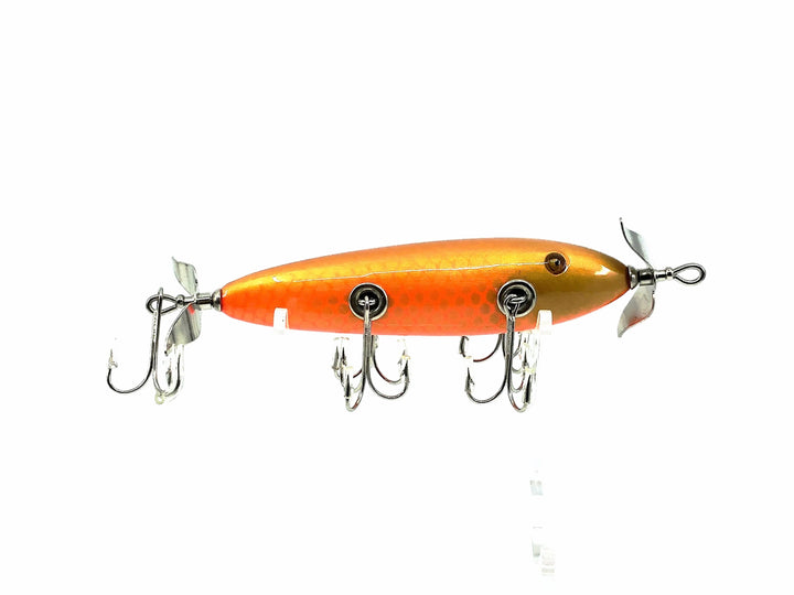 Musky Dan (XXX Lures) 5 Hook Minnow, Goldfish Color
