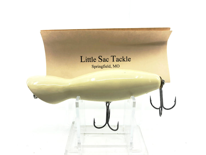 Little Sac Bait Company Walkie Popper White Color with Box