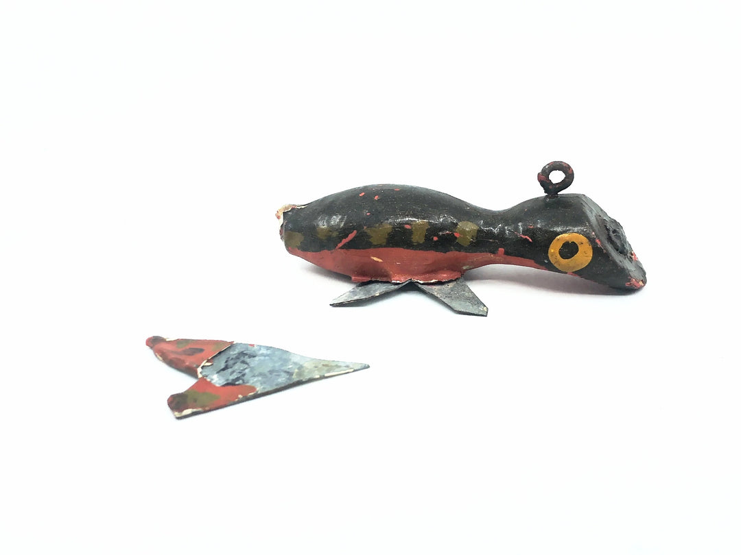Brown Brothers Fisheretto Decoy, Green/Orange Color