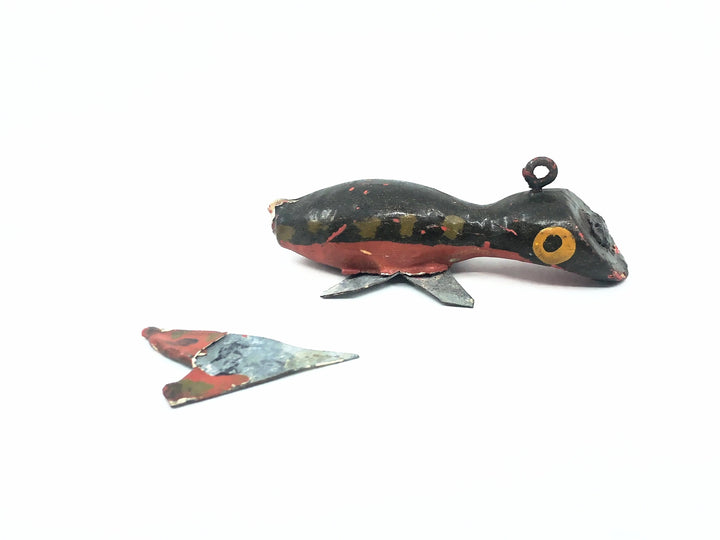 Brown Brothers Fisheretto Decoy, Green/Orange Color
