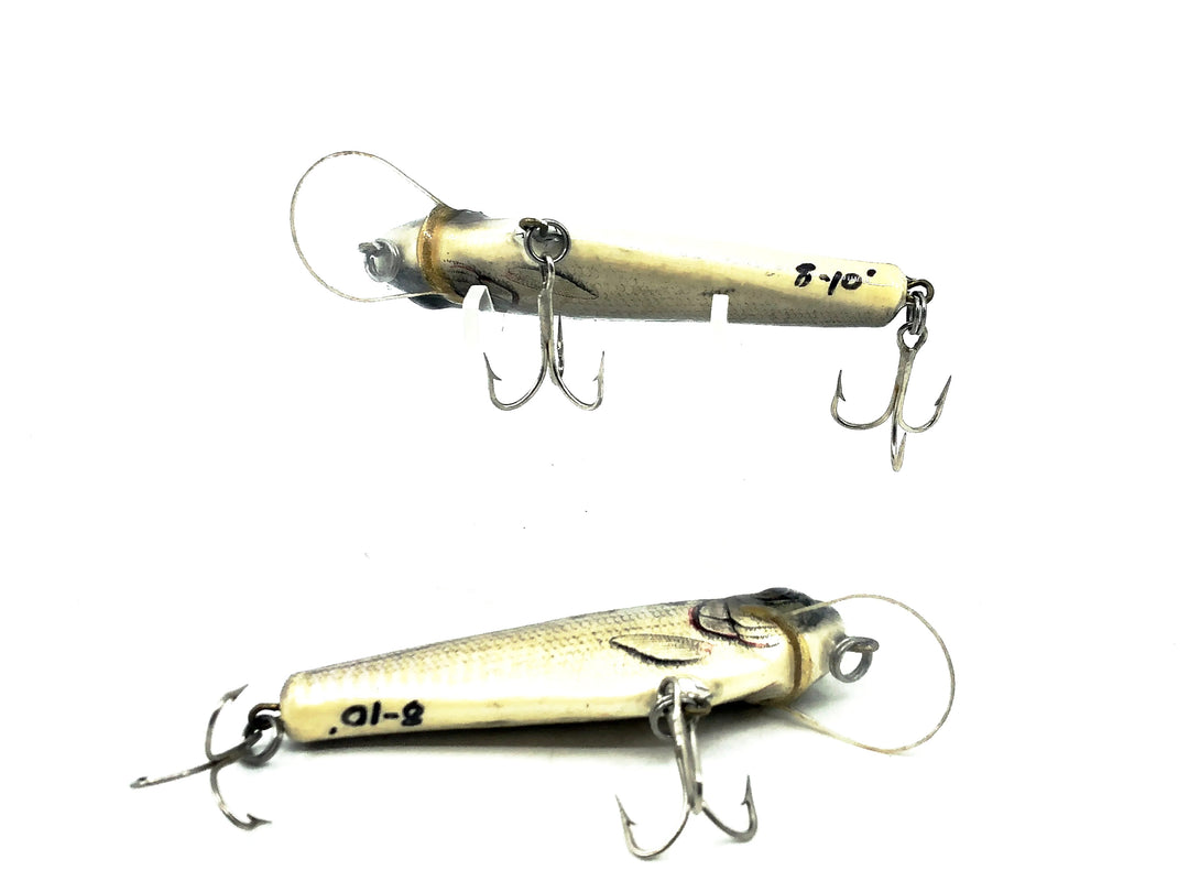 Bagley 4SF3 Small Fry Shad Combo,&nbsp;SH4 Shad on White Color