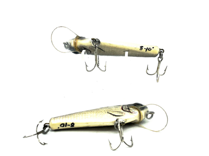 Bagley 4SF3 Small Fry Shad Combo,&nbsp;SH4 Shad on White Color