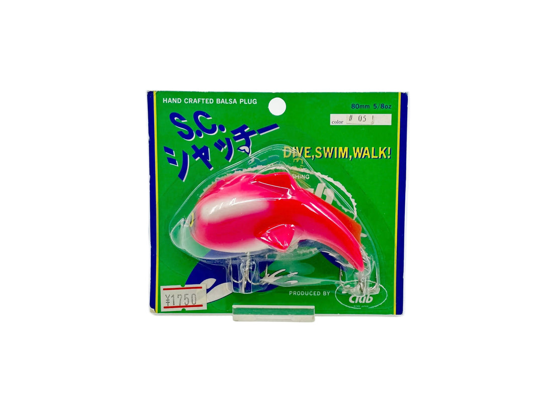 Splash Club SC Shachi, Orca Pattern, Pink/White Color on Card