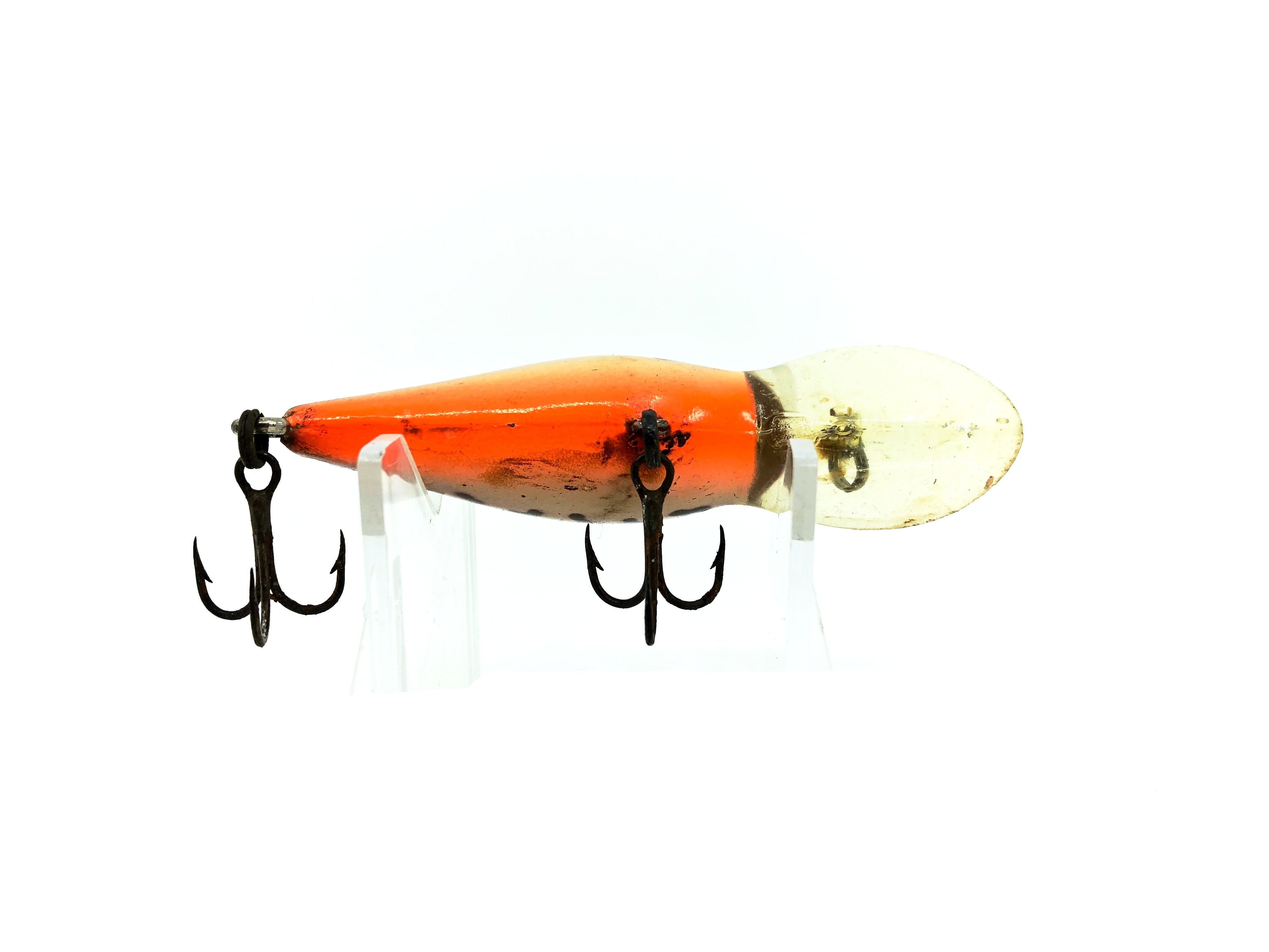Vtg BOMBER Model A 6A Nat Brown Crawdad 2 1/8 Screwtail