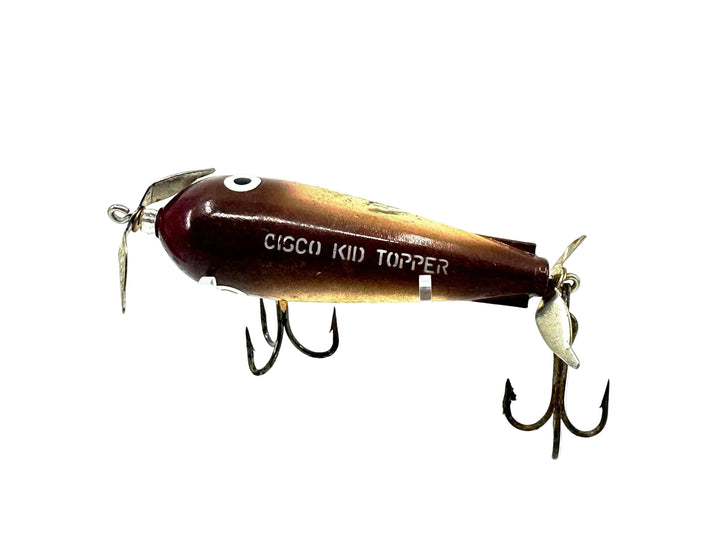 Cisco Kid Topper Musky Size, Brown & Gold Color