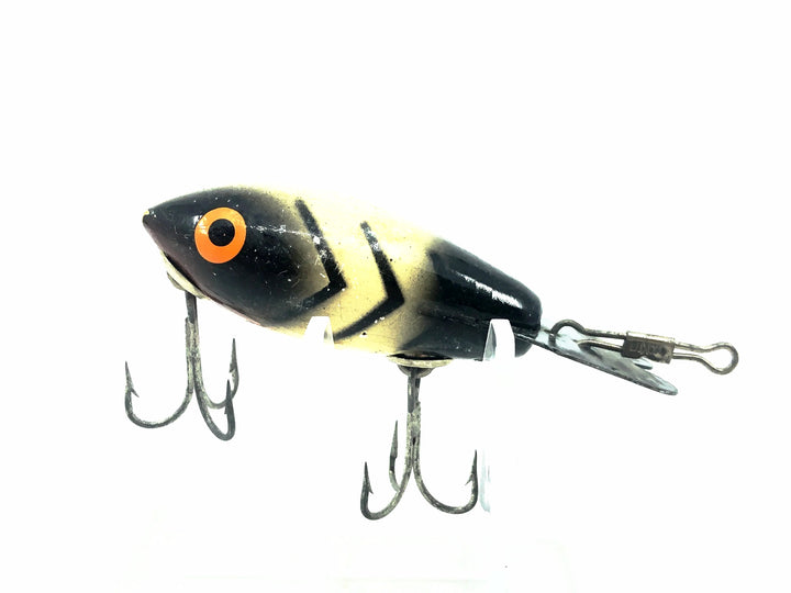 Wooden Bomber 300 Series, #06 White Black Ribs Color
