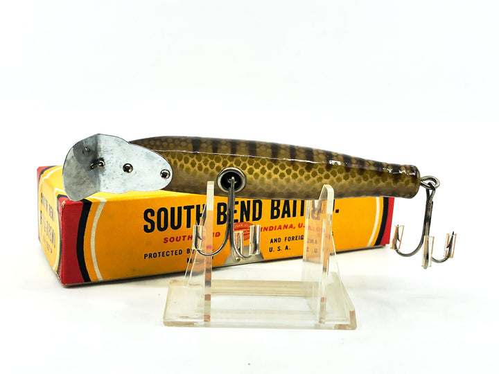 South Bend Baby Pike-Oreno 957, P Pike Scale Finish Color with Box