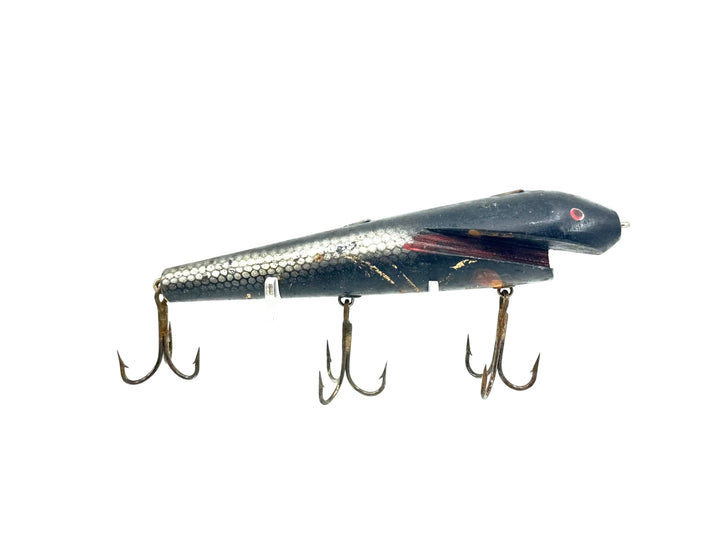 Fudally's Reef Hawg 6", Black/Silver Scale Color