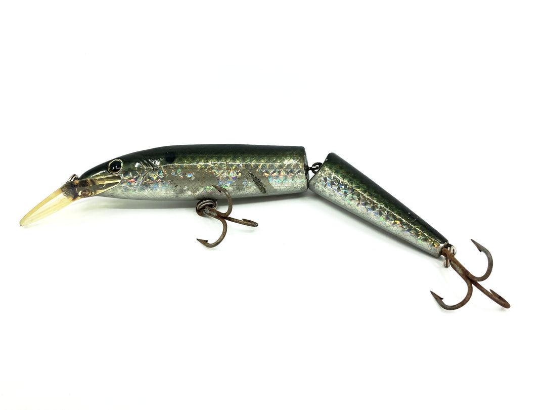 Musky Fastrac Type Lure, Prism Shad Color