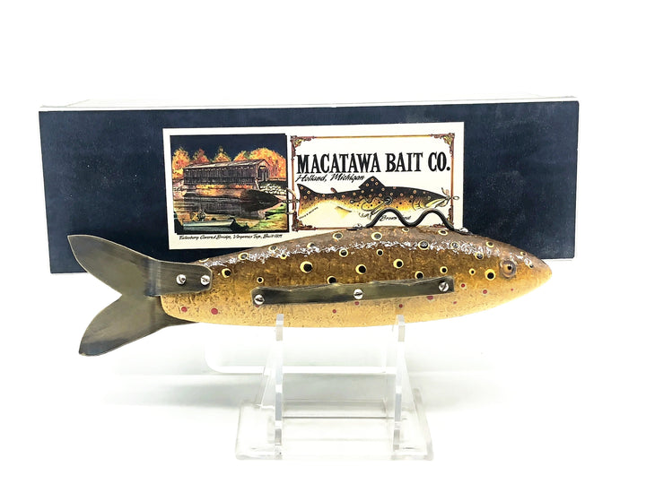 Macatawa Bait Co. Brown Trout Decoy w/Box