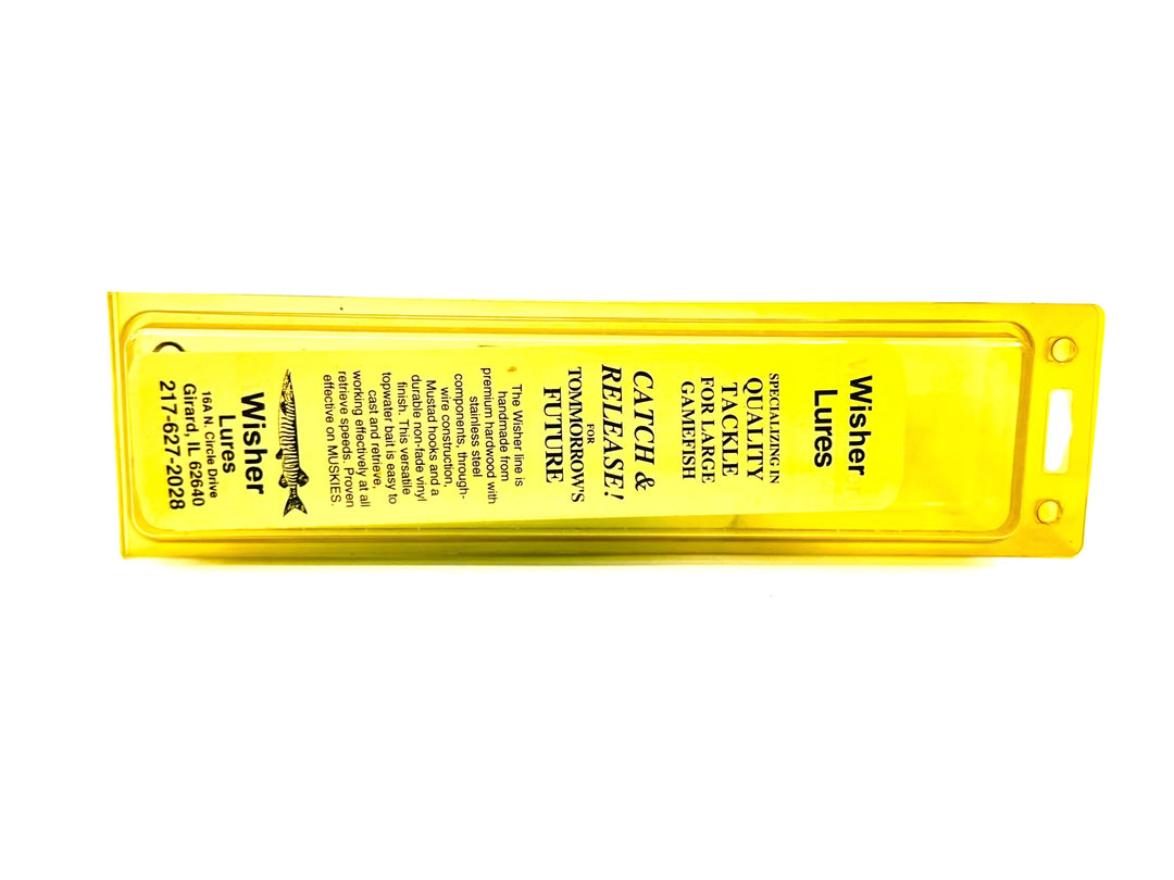Wisher Lures Wisher Magnum, Blue/White Belly Color on Card
